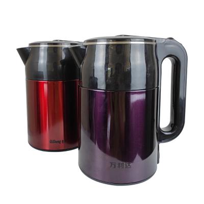 China Electric Kettle Live Flowing Cheap Big Water Electric Kettle With Tray For Hotels for sale