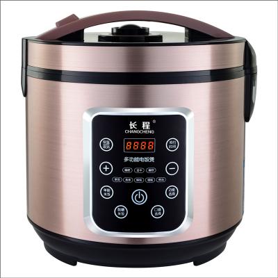 China Low Timer Function Large Capacity Household 5L Sugar Deluxe Desugared Cooking Electric Industrial Rice Cooker for sale