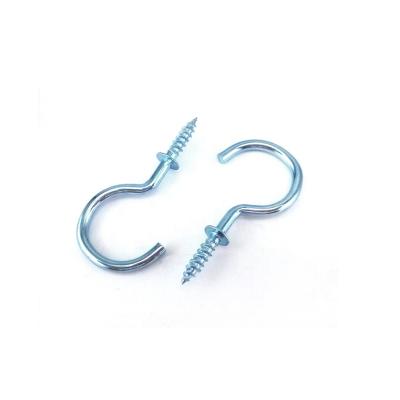 China Suppliers Widely Used Metal Products China Galvanized Metal Screw-in Ceiling Hooks Hook Screw for sale