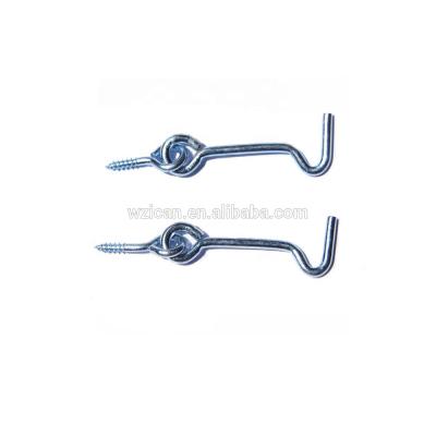 China Window Safety Curtain Hook With Screw Eye For Window for sale