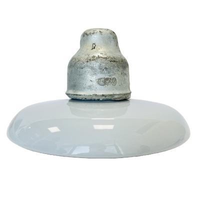 China High Voltage Disc Suspension Porcelain Insulators For High Voltage for sale