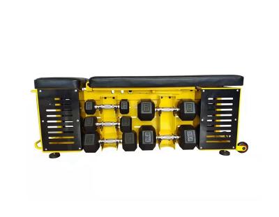 China Various Commercial Promotional Goods Using Multifunctional Dumbbell Bench Storage Stool for sale