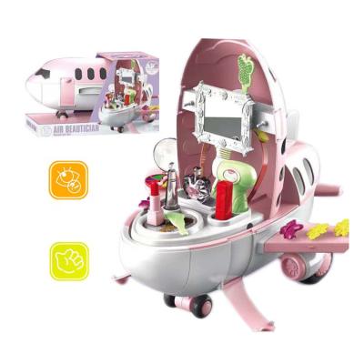 China Dressup Makeup Games Pink Pretend Game Kids Dresser Makeup Toy Set For Girls for sale