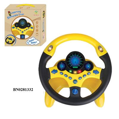 China Can Adsorb On A Real Car Seat The Study Of Toy Car Steering Wheel Educational Toys Kids Juguetes Toys For Child for sale