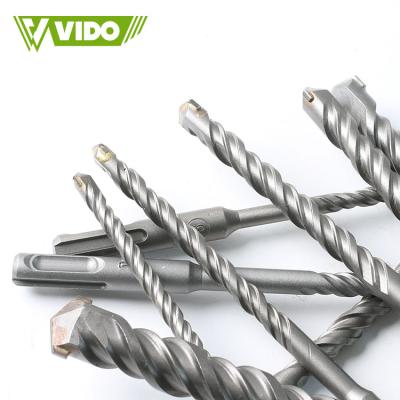 China VIDO Rotary Hammer Drill Bit 16*160mm Carbide Tipped Shank SDS Plus Hammer Drill Bit Set For Brick And Concrete for sale