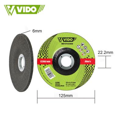 China VIDO Resin Saw Blade Long Life 5 Inch 125mm Wear Resistant Grinding Wheel For Angle Grinder for sale