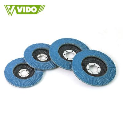 China High Quality Calcined Zirconium VIDO Zirconium Abrasive Fin Disc 5