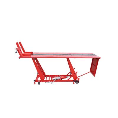 China Manufacturer Wholesale Pneumatic Motorcycle Scissor Lift Tables Stand 210*61 for sale