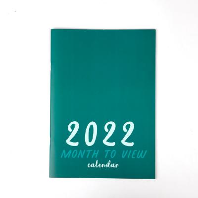 China Printed 2022 Work month Plan Junior Secretary notebook Book A4 Office riding nail business notebook for sale