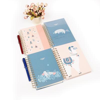 China Custom printed spiral diary notebook from high quality diary notebook A5 printed hardcover book for sale