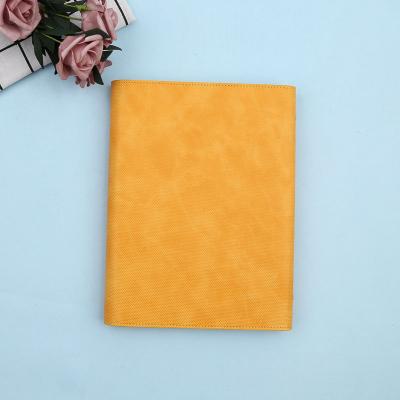 China PU Notebook Spiral Binder Spiral Notebook Folder Agenda Planner Organizer A5 Leather Stationery for sale