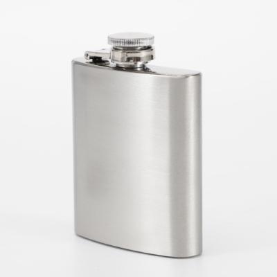 China Modern Promotional Matte Black Hip Flask Set With Solid Gift Box Portable Hip Flask for sale