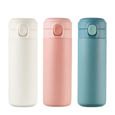 China Double Wall Vacuum Thermoses Non Spill Double Wall Stainless Steel Mug Infuser Vacuum Flask Thermos for sale