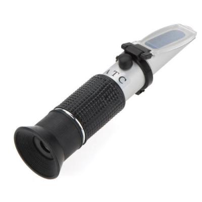 China ATC Handheld Honey Sugar Solution Brix Refractometer Saccharometer Measuring 0-32% Model H13413 for sale