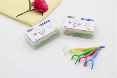 Chine Effectively Removes Plaque Resists Shredding dental floss pick Floss picks à vendre