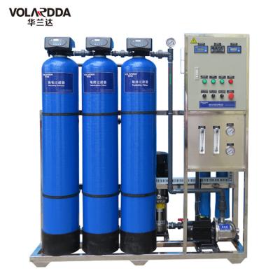 China 500L Hotels Automatic Reverse Osmosis Clean Water Treatment Equipment Demineralized Equipment for sale