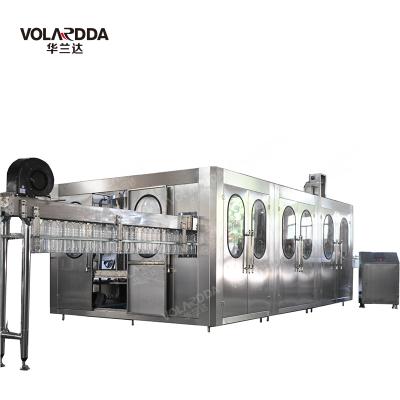 China Automatic Food Volardda Liquid Rinser And Fill Machine for sale