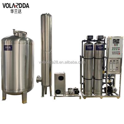 China Industrial Water Purifier Machine Pure Filter Water Plant Filtration System RO Water 250LPH 500LPH Water Purification for sale