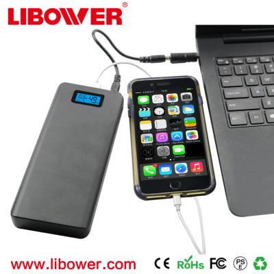 China New and Multifuntional Purpose High Capacity Design Libower Laptop Power Bank Convenient Adjustable Voltage Power Bank 15600mAh Power Bank External Battery for sale