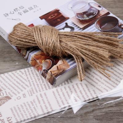 China Custom Oil Proof Paper Wrapping Shawarma Food Grade Liner Parchment Paper for sale