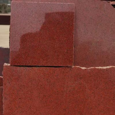 China Wholesale Eco-friendly Dyed Taiwan Red Granite Artificial Red Granite Granite for sale