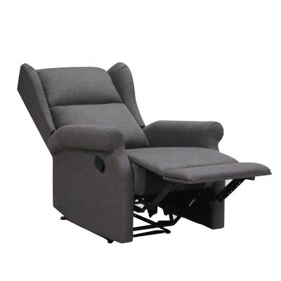 China Comfortable Simple Manual Recliner Sofa Cinema (Height) Adjustable PU Recliner Modern Leather High Back Chair Sale for sale