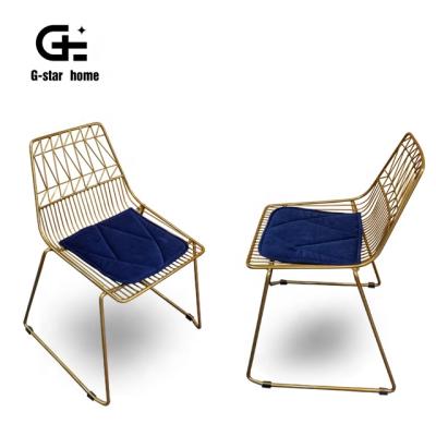 China Stackable design stackable outdoor mesh chair bertoia chair garden furniture ER17308 outdoor chair for sale