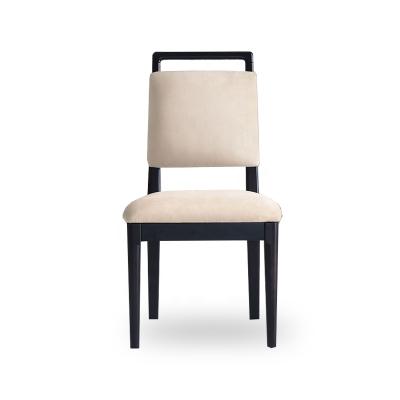 China Wood Frame Banquet Chairs Velvet Fabric Dining Chair Wood Frame Modern Restaurant Chair for sale