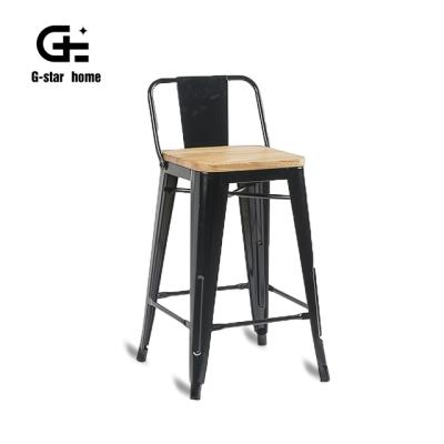 China Modern best price industrial style vintage metal high bar hot sale chair for sale