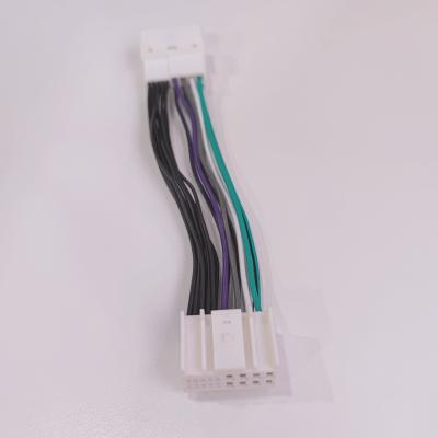 China Automotive Factory 18 Pin Male to Female Connector Aftermarket Automotive Radio Wiring Harness for Korean Car Hyundai/Kia for sale