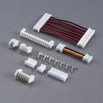 China Electronic Mini Micro 1.5 4 Pin JST ZH Male And Female Connector Assembly Cable for sale