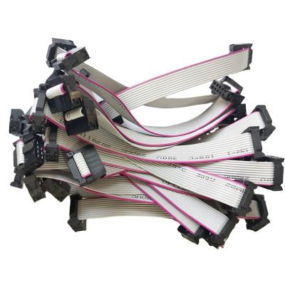 China Home Appliance Factory Customized Flat IDC 10 Pin Electric Cable Harness Ribbon Cable for sale