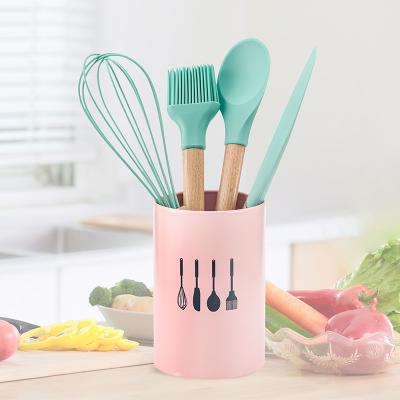 China 5 Pieces Stainless Steel Cookware Cookware Tool Kit Kitchen Silicone Viable OEM Logo Color Printing Kitchen Accessories Rack for sale