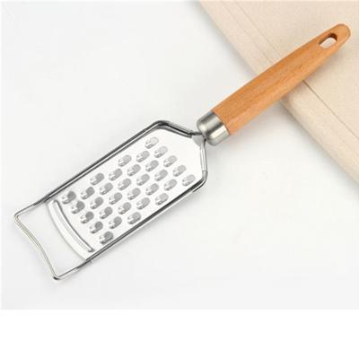 China Viable Drop Shipping 2021 Home Tools Kitchen Instruments Wood Handle Grater Kitchen Utensils 2021 New Kitchen Accessories for sale