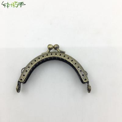 China Wholesale 6.5*3.5cm purse hinge for bags etc. Sew-in Purse Frame Coin Purse Frame for sale