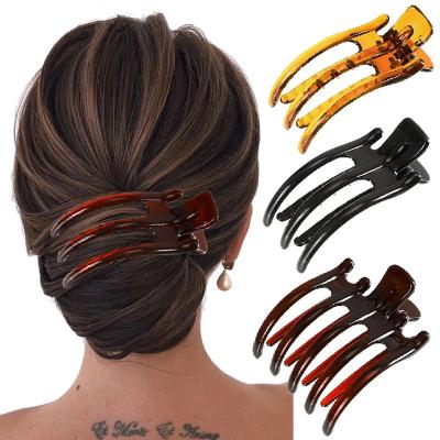 China Decorations Hair Claw Clips For Women Clips Crab Holds Ponytail Holder Platypus Hairpins Girls Barrettes Fashion Hair Accessories for sale