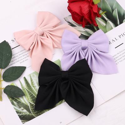 China SAME PICTURE Factory Girl Swallowtail Hair Clips Kids Hair Accessories for sale