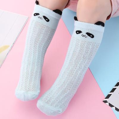 China Anti Mosquito Baby Cartoon Mesh Stockings Summer Cotton Children's Breathable Animal Print Stockings Breathable Thin Mesh Stockings for sale