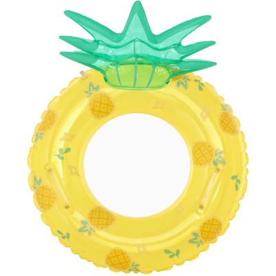 China Factory Wholesale Price Logo Pineapple Watermelon Swimming Ring PVC Custom Environmental Protection Swimming Ring Standard Child for sale