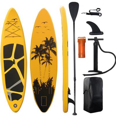 China PVC Material Wholesale Outdoor Inflatable Water Ski Paddle Board Inflatable Water Ski Paddle Board Inflatable Surfboard Outdoor Camping Inflatable Surfboard for sale