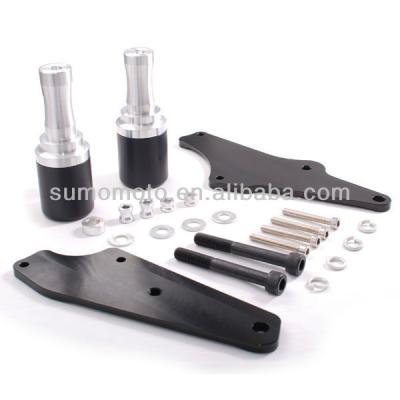 China Delrin or Carbon CBR500R Delrin No Fairing Cup Crash Protector Frame Sliders For Motorcycle 750-3210 for sale