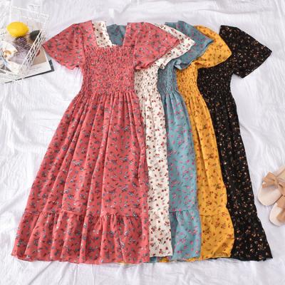 China Breathable Little Girls Party Skirt Casual Dresses Stretch Elegant Sexy Women's ODM/OEM Shape Bekas Dresses Floral Skirt Monki Dress for sale