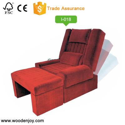 China Exclusive Design Solid Wood Anti Fire Spa Center Footbath Sofa for sale