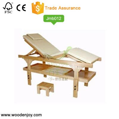 China Jmb012 Bed, Bali Furniture, Thai Massage Table Oak Spa Massage Bed for sale