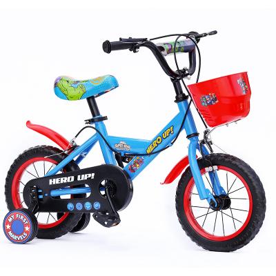 China FANBEIMU Aluminum Alloy Steel Frame Single Speed ​​Bike Kids Bike With Side Wheel 12