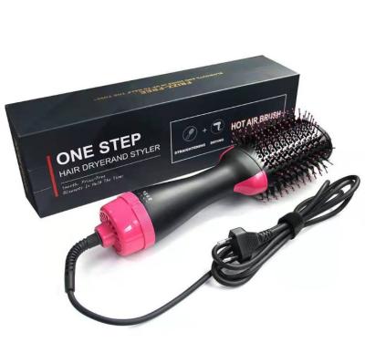 China Nondisposable Electric Hair Comb One-Step Hot Air Brush Curly Hairstyle Comb With Anti-Scald Features for sale