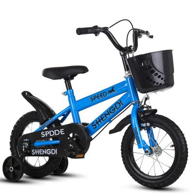 China Children's favorite foldable balance two wheel balance bike titanium steel blue children's bicycle for sale