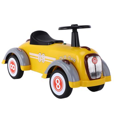 China New Style Stabize Kiddie Swing Car Old Music Wheel Price1-6years Music Healty Twist Steering Yoyo Car Cheap for sale