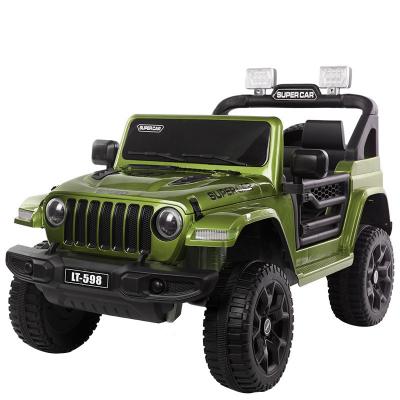 China Ride On Toy New High Quality Electric Four-wheel Drive Children's Vehicle/12v Off-Road Ride On Car Multifunctional Kids Remote Control Car for sale