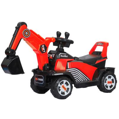 China Stabize Best Quality Children Shape Electric Car Baby Ride On Car Excavator Toy Wholesale for sale